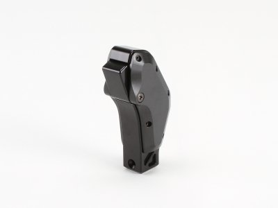 X-Fang TGS-BSG401LBB Billet Shifter Black＆Black Gun Grip Type ビレットシフターブラック＆ブラック(ガングリップタイプ） 【適合】CV5W/CV4W/CV2W/CV1W（MC後CV1装着不可)