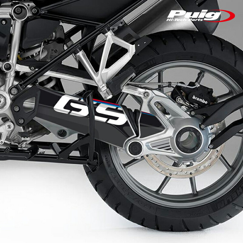 Puig 20153N SWING ARM PROTECTOR [BLACK] BMW R 1250 GS TRIPLE BLACK (21-23) R1200GS (13-18) プーチ プーチ スウィングアーム プロテクター