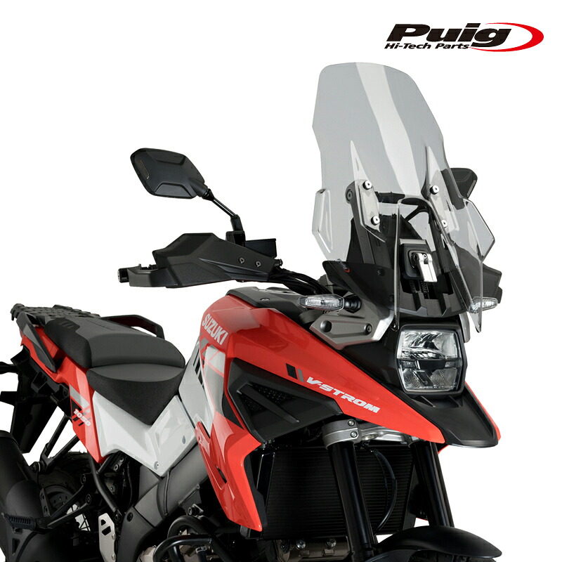Puig 20411H TOURING SCREEN [SMOKE] SUZUKI DL1050 V-STROM(20-24) プーチ スクリーン カウル スズキ Vストローム