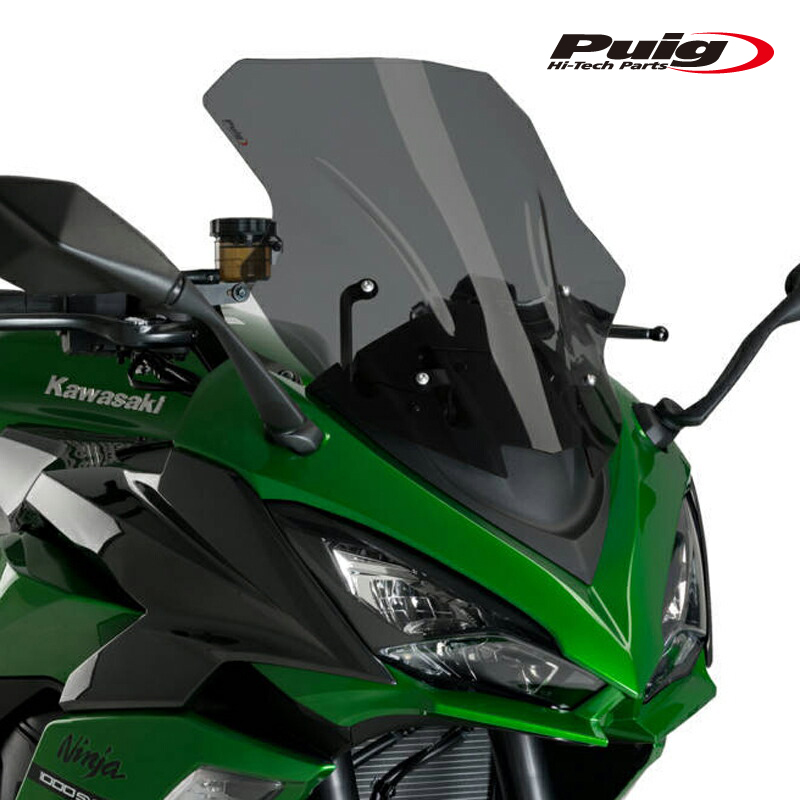 楽天市場】Puig 20471N RACING-SCREEN [BLACK] Kawasaki Ninja 1000 SX 