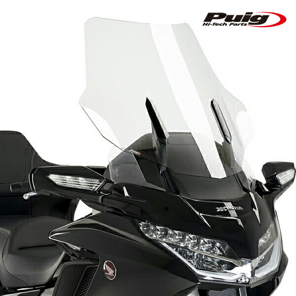 Puig 3160W SCREEN TOURING [CLEAR] HONDA GL1800 GOLD WING (18-21/25) GL1800 GOLD WING TOUR(22-25) プーチ スクリーン カウル