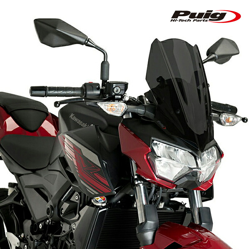 Puig 3548F NEW GENERATION SPORT [DARK SMOKE] Kawasaki Z400 (19-23) Z250 (19-23) プーチ スクリーン カウル 16,835円