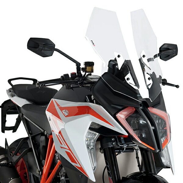 Puig 3564W SCREEN TOURING [CLEAR] KTM 1290 SUPERDUKE GT (19-25) プーチ スクリーン カウル｜RAMBUTAN