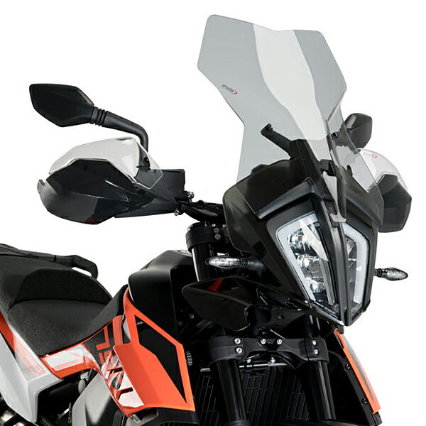 Puig 3587H SCREEN TOURING [SMOKE] KTM 790 ADVENTURE/R (19-21) 890 ADVENTURE/R/L (21-22) プーチ スクリーン カウル
