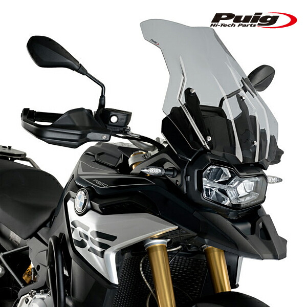 Puig 3595H SCREEN TOURING [SMOKE] BMW F750GS (18-24) F850GS (18-23) F850GS ADVENTURE (19-23) プーチ スクリーン カウル