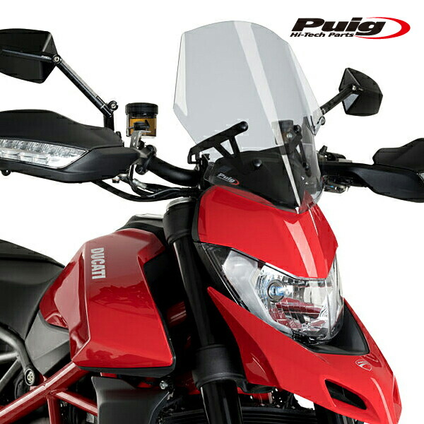Puig 3634H NEW GENERATION SPORT [SMOKE] DUCATI HYPERMOTARD 950 (19-25) HYPERMOTARD 950 SP (19-25) プーチ スクリーン カウル