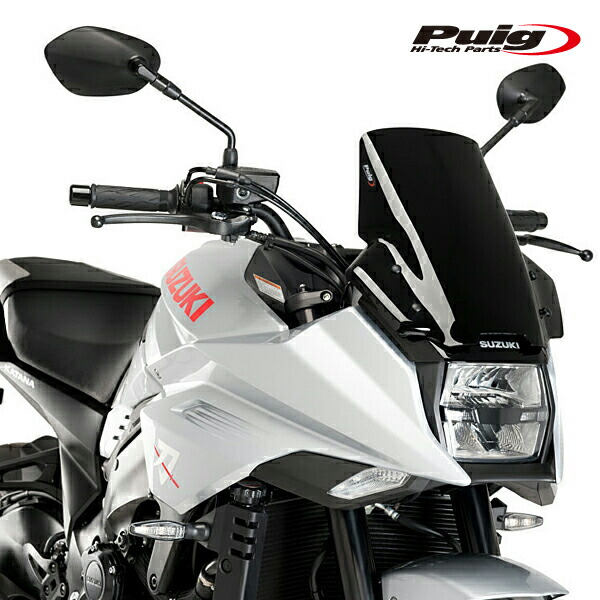 Puig 3637N SCREEN TOURING [BLACK] SUZUKI GSX-S 1000 KATANA(19-25) プーチ スクリーン カウル｜RAMBUTAN 18,788円