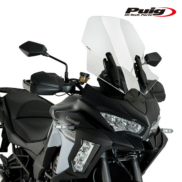Puig 3640W SCREEN TOURING [CLEAR] Kawasaki VERSYS 1000 SE (19-24) VERSYS 1000 S (21-24) プーチ スクリーン カウル