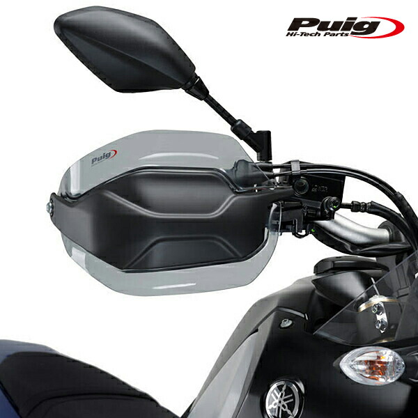 Puig 3729H HANDGUARDS EXTENSION [SMOKE] YAMAHA TENERE 700 (19-25) プーチ ハンドガード エクステンション