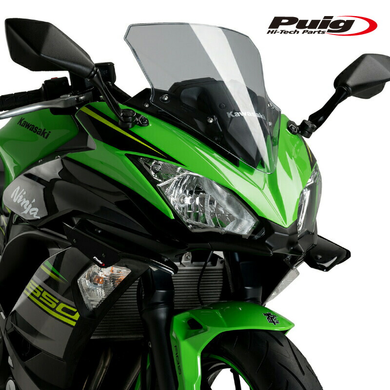 Puig 1946N SIDE WINGLET サイドカバー BLACK プーチ カウル 17-20 SPOILER YZF-R6