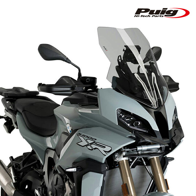 Puig 20447H SCREEN TOURING [SMOKE] BMW S1000XR (20-26) M1000 XR (24-25) プーチ スクリーン カウル｜RAMBUTAN