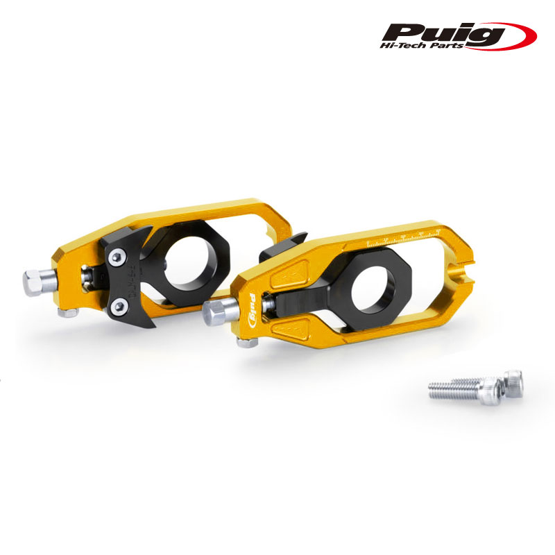 Puig 20693O CHAIN TENSIONER [GOLD] YAMAHA T-MAX530 (12-19) T-MAX560 (20-22) プーチ チェーン テンショナー