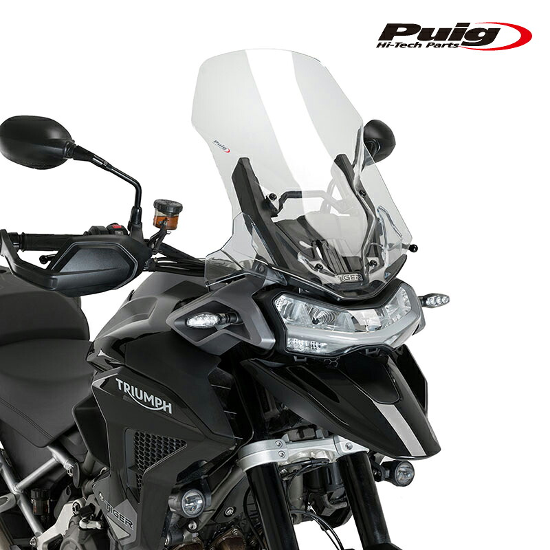 Puig 21336W SCREEN TOURNG [CLEAR] TRIUMPH TIGER 1200 GT (22-24) TIGER 1200 GT PRO/EXPLORER (22-25) プーチ スクリーン カウル