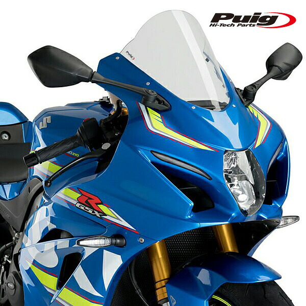 Puig 3631W RACING-SCREEN [CLEAR] SUZUKI GSX-R1000/R (17-21) プーチ スクリーン カウル