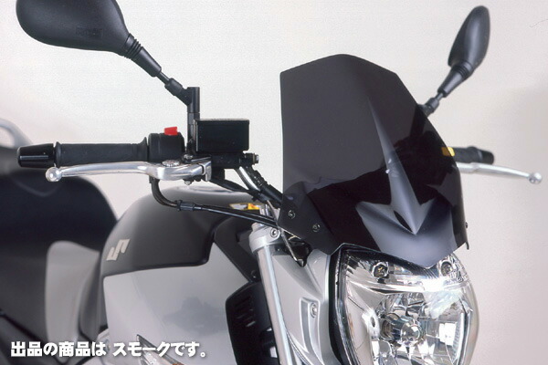 Puig 4117H NEW GENERATION SPORT [SMOKE] SUZUKI GSR600 (06-11) GSR400 (06-11) プーチ スクリーン カウル
