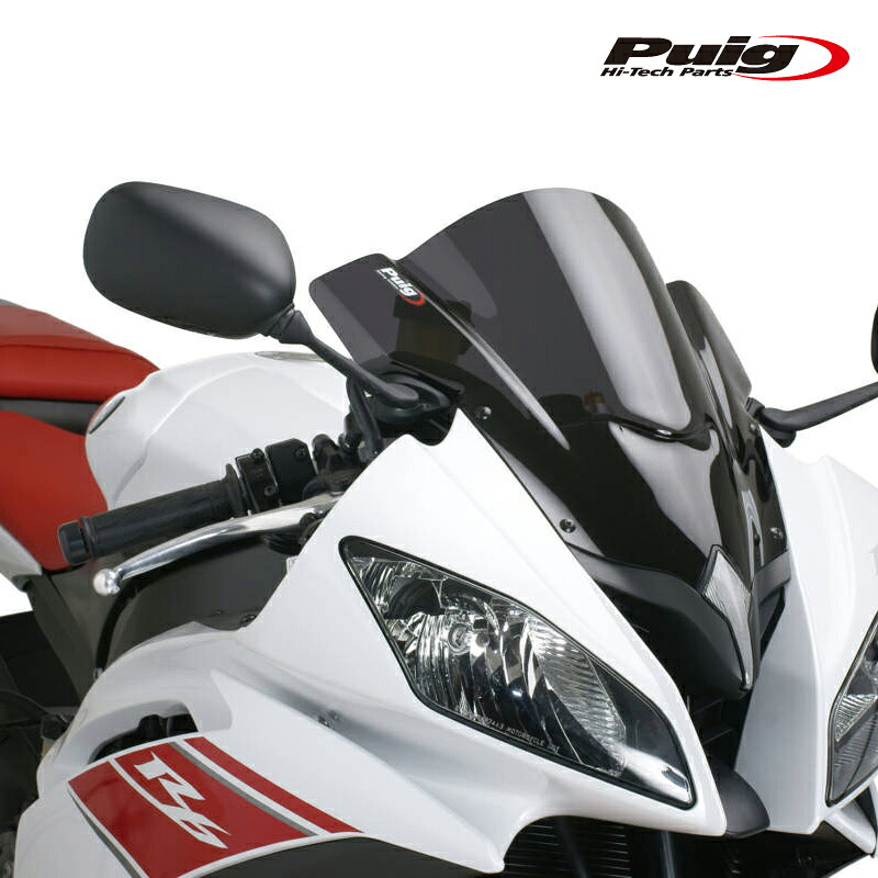 Puig 4635F RACING-SCREEN [DARK SMOKE] YAMAHA YZF-R6 (08-16) プーチ スクリーン カウル