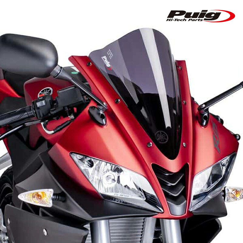 Puig 4637F RACING-SCREEN [DARK SMOKE] YAMAHA YZF-R125 (08-18) プーチ スクリーン カウル 11,291円