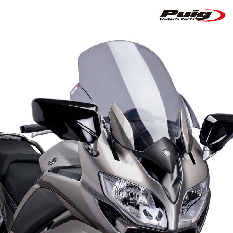 Puig 6483H SCREEN TOURING [SMOKE] YAMAHA FJR1300A (13-21) FJR1300AS (13-21) FJR1300AE (13-22) プーチ スクリーン カウル｜RAMBUTAN