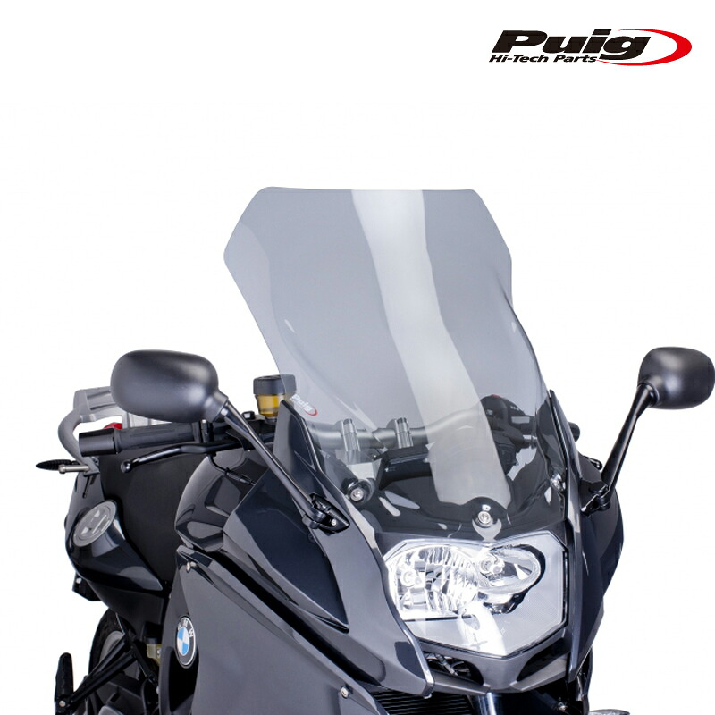 Puig 6485H SCREEN TOURING [SMOKE] BMW F800GT (13-17) プーチ スクリーン カウル｜RAMBUTAN