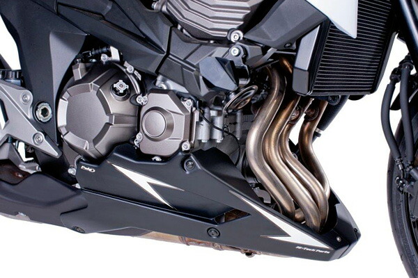 グランドセール Puig 6507J ENGINE-SPOILER MATT BLACK Kawasaki Z800