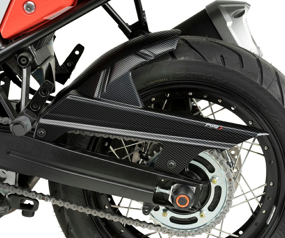 Puig 6477C REAR-FENDER [CARBON LOOK] SUZUKI DL1000 V-STROM (14-19) DL1000XT V-STROM (17-19) プーチ リアフェンダー