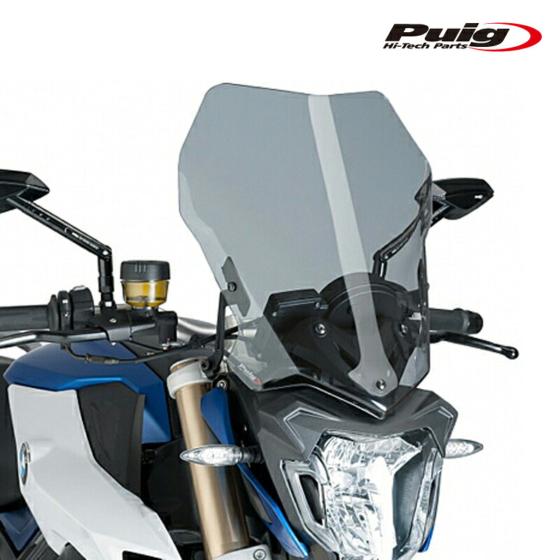 [期間限定35%OFF]Puig 8187H NEW GENERATION TOURING [SMOKE] BMW F800R (15-20) プーチ スクリーン カウル｜RAMBUTAN