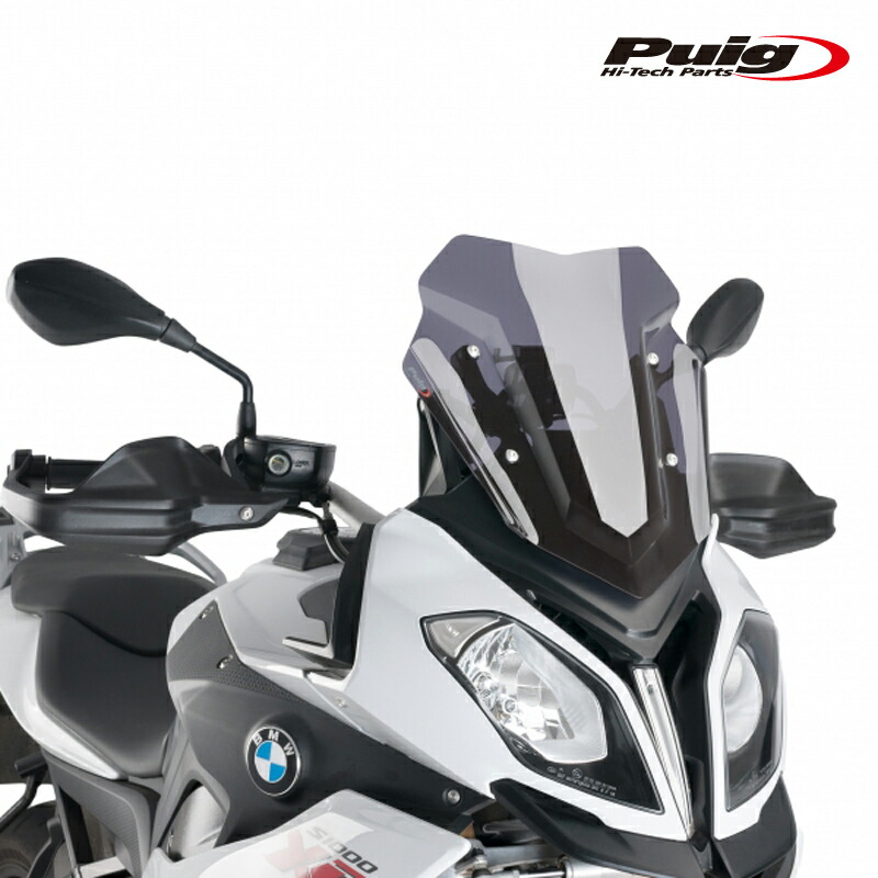 Puig 8543F RACING-SCREEN [DARK SMOKE] BMW S1000XR (15-19) プーチ スクリーン カウル