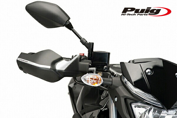 男性に人気！ Puig 8897JHAND GUARD SHORT MATT BLACK YAMAHA MT-03 16-21 プーチ  ハンドガードナックルカウル turbonetce.com.br