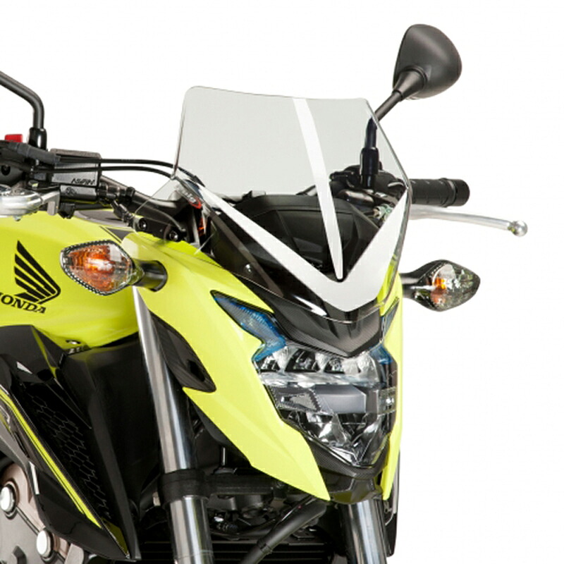 Puig 8923W NEW GENERATION [CLEAR] HONDA CB400F (16-18) CB500F (16-18) プーチ スクリーン カウル