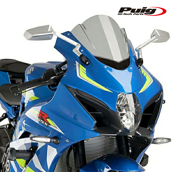 Puig 9013H RACING-SCREEN [SMOKE] SUZUKI GSX-R1000/R (17-21) プーチ スクリーン カウル｜RAMBUTAN