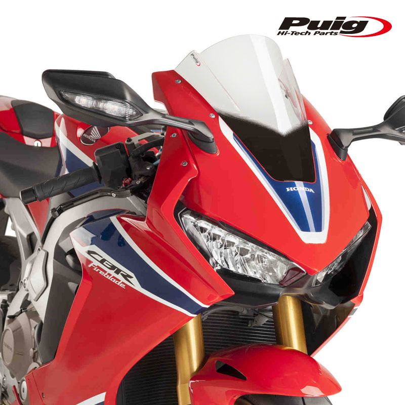 Puig 9407W RACING-SCREEN [CLEAR] HONDA CBR1000RR(17-23) CBR1000RR SP/SP2 (17-19) プーチ スクリーン カウル