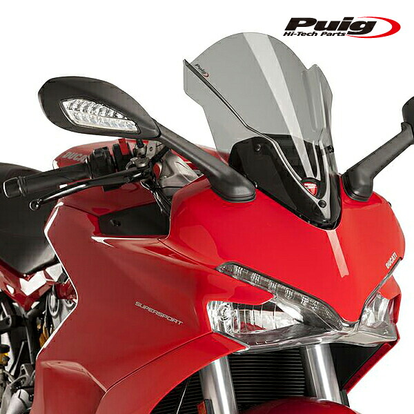 Puig 9434H SCREEN TOURING [SMOKE] DUCATI SUPER SPORT 939/S (17-21) SUPER SPORT 950/S (21-25) プーチ スクリーン カウル｜RAMBUTAN