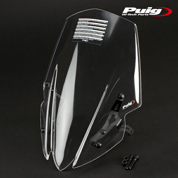 受賞店 プーチ LONG GENERATION 17-21 CLEAR NEW カウル 9436W Puig GSX-S750 スクリーン  SUZUKI バイク用品