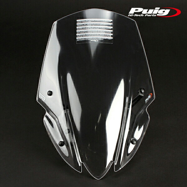 受賞店 プーチ LONG GENERATION 17-21 CLEAR NEW カウル 9436W Puig GSX-S750 スクリーン SUZUKI  バイク用品