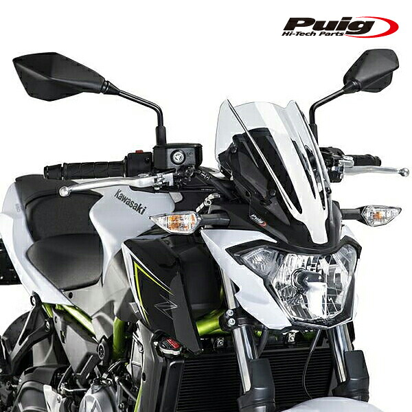 Puig 9588W NEW GENERATION SPORT [CLEAR] Kawasaki Z650 (17-19) プーチ スクリーン カウル