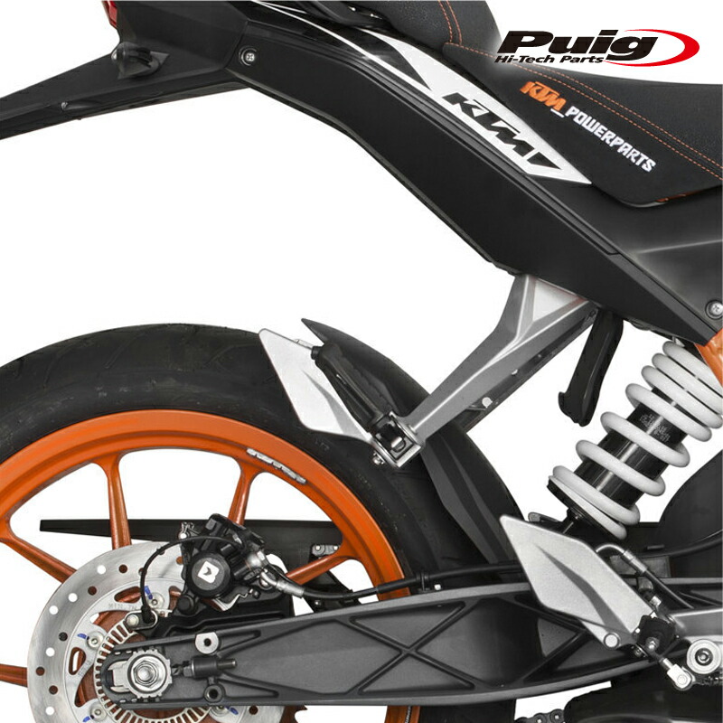 Puig 9899J EXTEND FENDER REAR KTM 390 DUKE (12-16) 200 DUKE (12-16) 125 DUKE (12-16) プーチ エクステンドフェンダー
