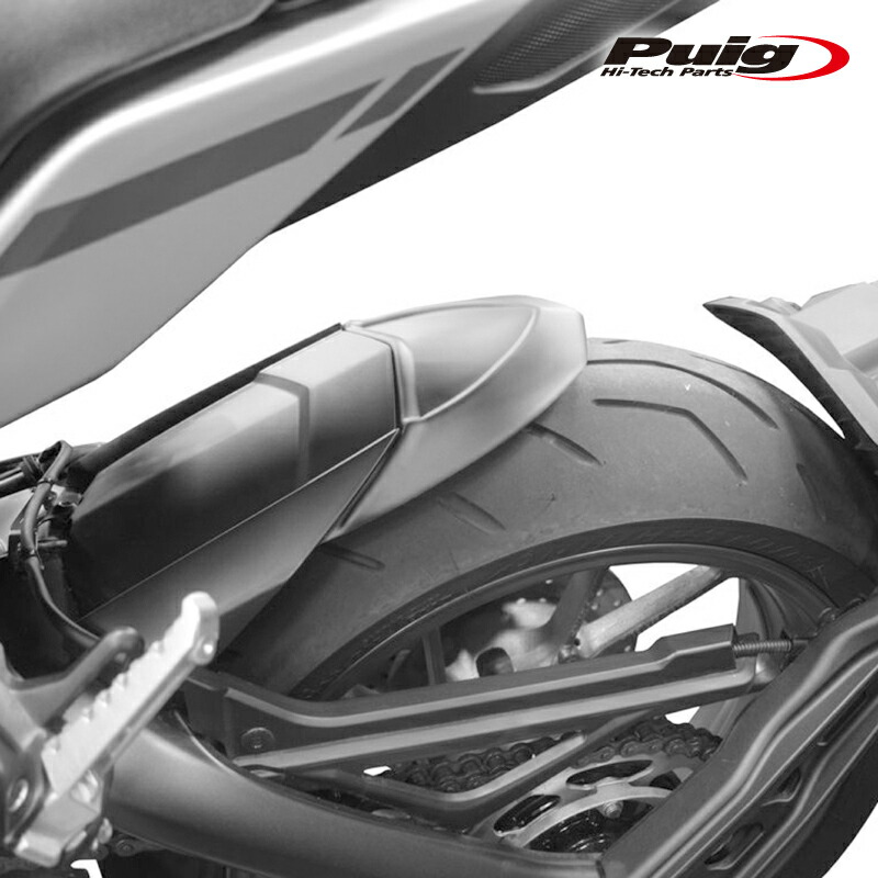 Puig 9910J EXTEND FENDER REAR YAMAHA MT-09 (13-20) MT-09 SP (18-20) MT-09 TRACER (15-17) XSR900 (16-21) プーチ エクステンドフェンダー｜RAMBUTAN