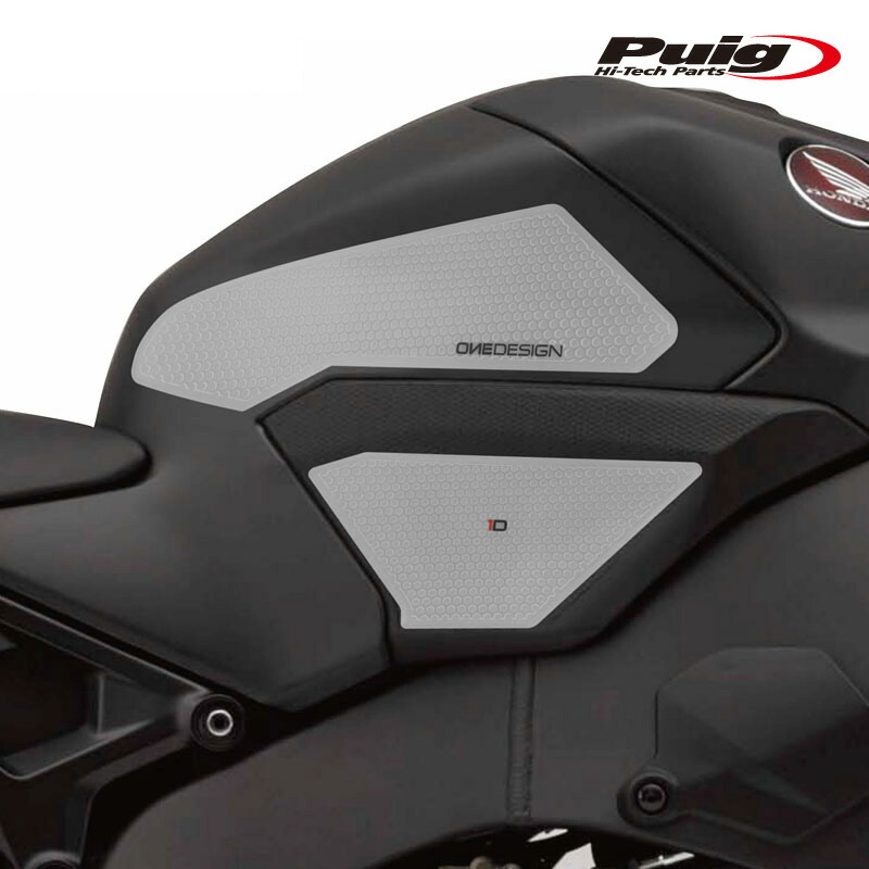 [期間限定35%OFF]Puig 20074W SPECIFIC SIDE TANK PADS [CLEAR] HONDA CBR1000RR FIREBLADE (17-25) CBR1000RR FIREBLADE SP (17-19) プーチ サイドタンクパッド｜RAMBUTAN