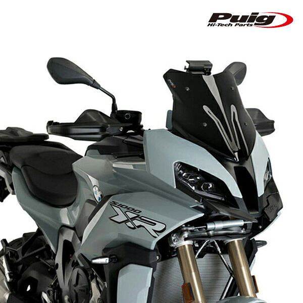 Puig 20460N RACING-SCREEN [BLACK] BMW S1000XR (20-25) M1000XR (24-25) プーチ スクリーン カウル｜RAMBUTAN