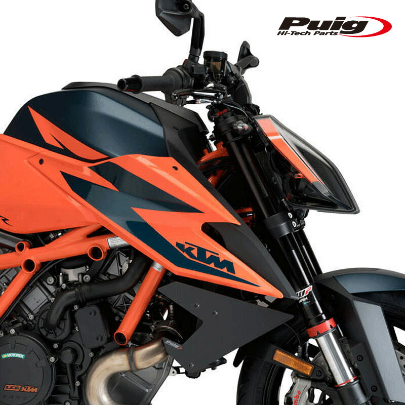 ついに再販開始！】 Puig 3636N SIDE SPOILER WINGLET BLACK BMW S1000RR 19-22 プーチ カウル  サイドスポイラー ウイングレット
