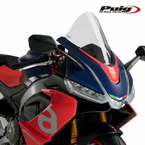 Puig 20571W RACING-SCREEN [CLEAR] aprilia RS660(21-25) RS 660 FACTORY(25) プーチ スクリーン カウル