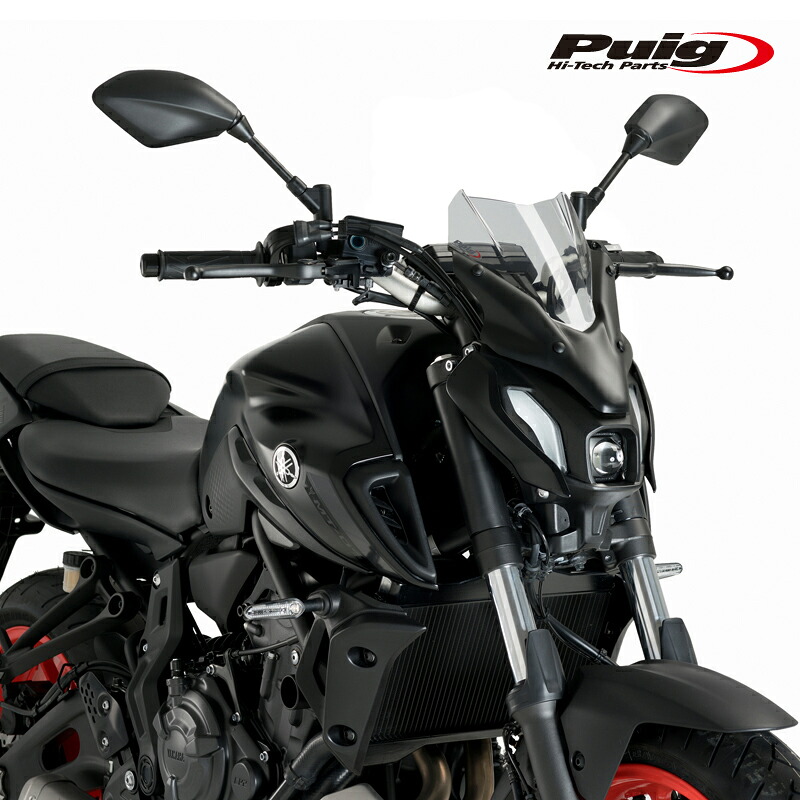 Puig 20618H NEW GENERATION SPORT [SMOKE] YAMAHA MT-07 (21-22) プーチ スクリーン カウル
