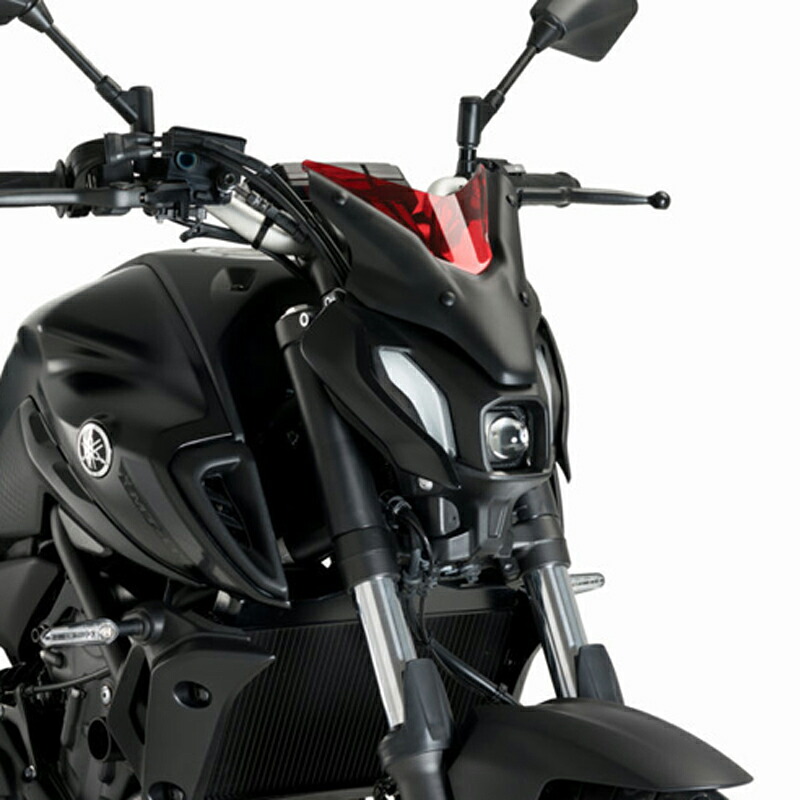 Puig 20620R NEW GENERATION SPORT [RED] YAMAHA MT-07 (21-24) MT-07 PURE (23-24) プーチ スクリーン カウル