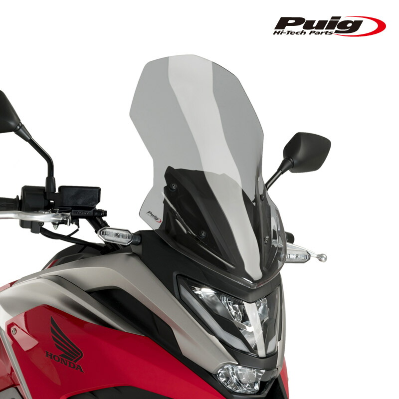 Puig 20752H SCREEN TOURING [SMOKE] HONDA NC750X (21-24) NC750 DCT (21-24) プーチ スクリーン カウル