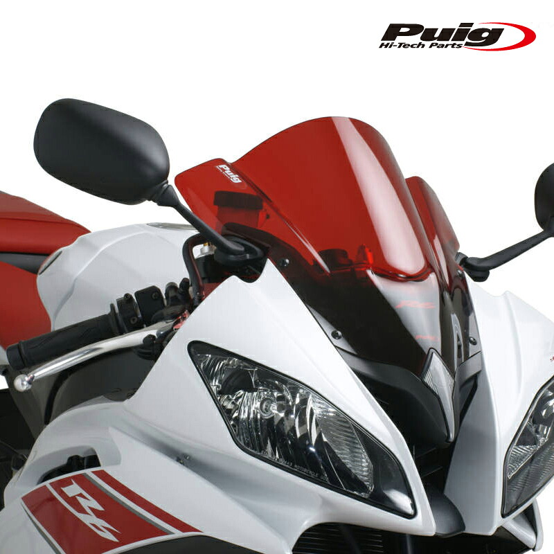 Puig 4635R RACING-SCREEN [RED] YAMAHA YZF-R6 (08-16) プーチ スクリーン カウル