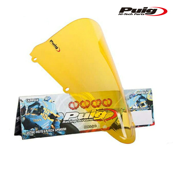 Puig 4637G RACING-SCREEN [YELLOW] YAMAHA YZF-R125 (08-18) プーチ スクリーン カウル