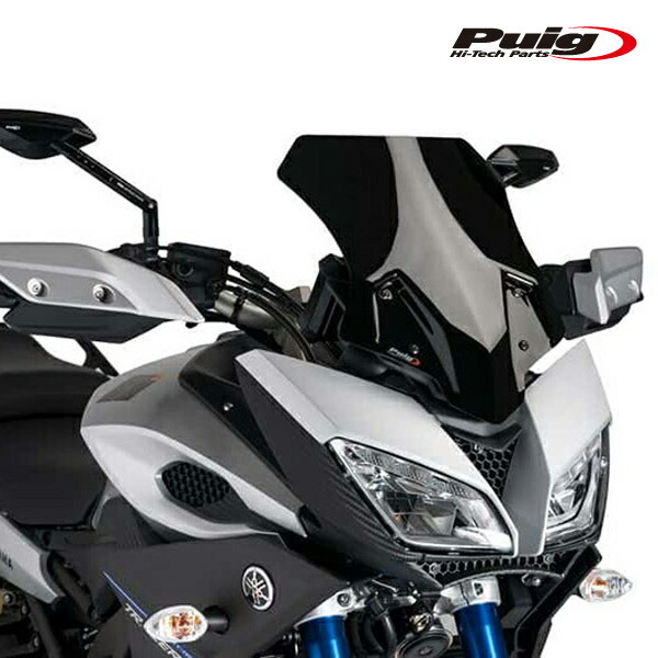 Puig 7645N RACING-SCREEN [BLACK] YAMAHA MT-09 TRACER (15-17) プーチ スクリーン カウル