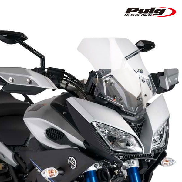 Puig 7645W RACING-SCREEN [CLEAR] YAMAHA MT-09 TRACER (15-17) プーチ スクリーン カウル