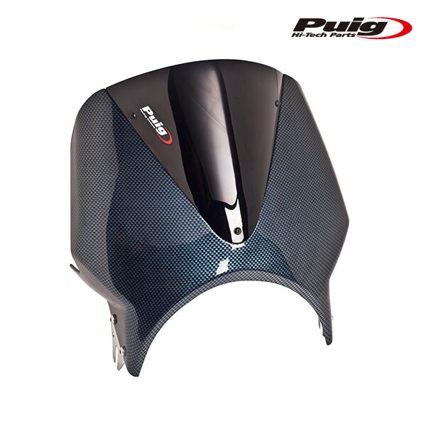 Puig 003CN WINDSHIELD VISION BIKINI COWL [CARBON LOOK/BLACK] 汎用 プーチ スクリーン カウル