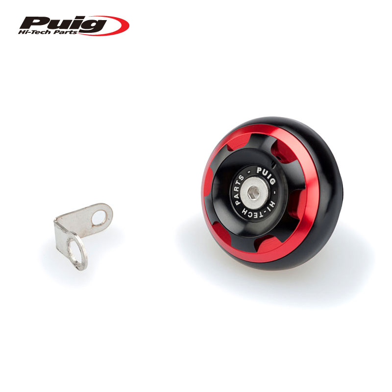 Puig 20341R OIL CAP TRACK M20×P3.0 RED オイルキャップ トラック 割引